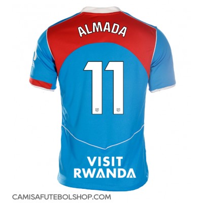 Camisa de time de futebol Atletico Madrid Thiago Almada #11 Replicas 3º Equipamento Feminina 2025-26 Manga Curta Camisa de time de futebol Atletico Madrid Thiago Almada #11 Replicas 3º Equipamento Feminina 2025-26 Manga Curta